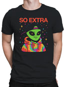Alien "So Extra" Colorful Style Men's T-shirt