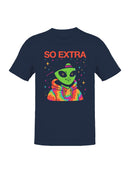 Alien "So Extra" Colorful Style Men's T-shirt