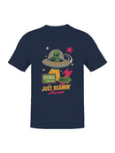 Alien Adventure: Just Beamin' Around Men's T-shirt