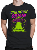 UFO Neon Art - Unknown Origin Men's T-shirt