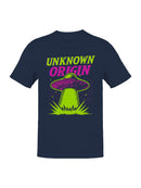 UFO Neon Art - Unknown Origin Men's T-shirt