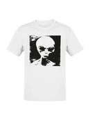 Mysterious Alien Grunge Artwork Men's T-shirt