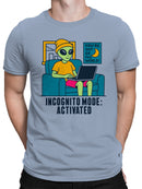 Alien Incognito Mode Activated Men's T-shirt