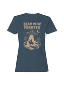 Beam Me Up, Parner UFO Cowboy Women's T-shirt