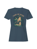Take Me Home UFO Cowboy Design Women's T-shirt