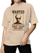 Wanted Alien: Outlaw from Space Women's T-shirt