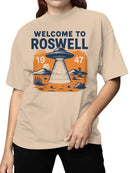 Roswell UFO Encounter 1947 Women's T-shirt