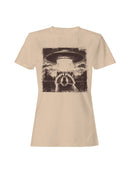 Raccoon Meets UFO Adventure Women's T-shirt