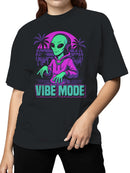 Alien Vibe Mode: Cosmic Groove Women's T-shirt