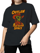 Alien Outlaw from Outer Space Women's T-shirt