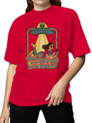 Out of This World Literally Alien Women's T-shirt