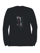 Follow the Static - Abstract Design Men's Sweatshirt