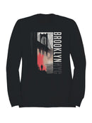 Brooklyn Bridge Misty Evening Men's Sweatshirt