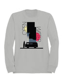 Retro Surf Van with Open Water Men's Sweatshirt