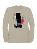 Retro Surf Van with Open Water Men's Sweatshirt