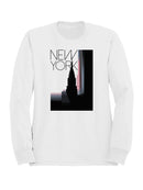 New York City Skyline Art Deco Men's Sweatshirt