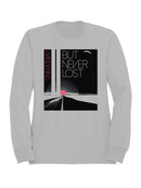 Wandering But Never Lost Design Men's Sweatshirt