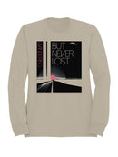Wandering But Never Lost Design Men's Sweatshirt