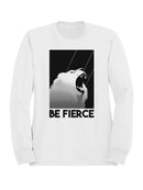 Fierce Lion Roar Motivation Men's Sweatshirt