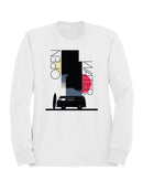 Retro Surf Van with Open Water Women's Sweatshirt