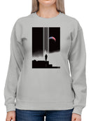 Cosmic Reflection and Solitude Women's Sweatshirt