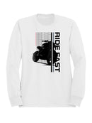 Futuristic Electric Motorcycle Design Women's Sweatshirt