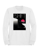 Neon Moonrise over Hills Women's Sweatshirt