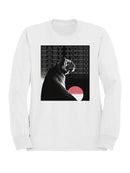 Lunar Sunset Easy Tiger Art Women's Sweatshirt