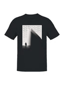 Nothing Follows Abstract Design Men's T-shirt