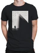 Nothing Follows Abstract Design Men's T-shirt