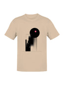 Cosmic Harmony with Pink Accents Men's T-shirt