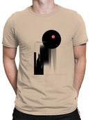 Cosmic Harmony with Pink Accents Men's T-shirt
