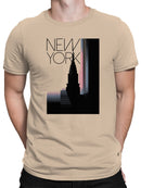 New York City Skyline Art Deco Men's T-shirt