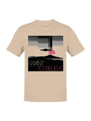 Retro UFO I Want To Believe Men's T-shirt