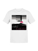 Retro UFO I Want To Believe Men's T-shirt