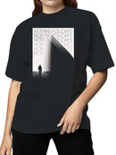Nothing Follows Abstract Design Women's T-shirt