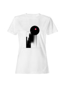 Cosmic Harmony with Pink Accents Women's T-shirt