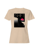 Neon Moonrise over Hills Women's T-shirt