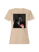 Lunar Sunset Easy Tiger Art Women's T-shirt