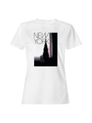 New York City Skyline Art Deco Women's T-shirt
