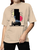 Retro Surf Van with Open Water Women's T-shirt