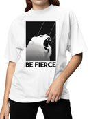 Fierce Lion Roar Motivation Women's T-shirt