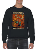 Explore Mars: A New World Awaits Men's Sweatshirt