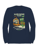 Alien Safari Tours Vintage Design Men's Sweatshirt