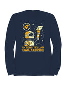 Interstellar Mail Service Graphic Men's Sweatshirt