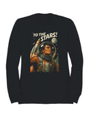 Retro Space Adventure: To The Stars Men's Sweatshirt