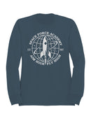 Space Force Academy Rocket Emblem Men's Sweatshirt
