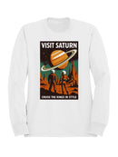 Explore Saturn - Cruise the Rings Men's Sweatshirt