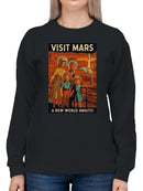 Explore Mars: A New World Awaits Women's Sweatshirt