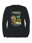Alien Safari Tours Vintage Design Women's Sweatshirt